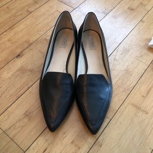Cole Haan Black Leather Flats